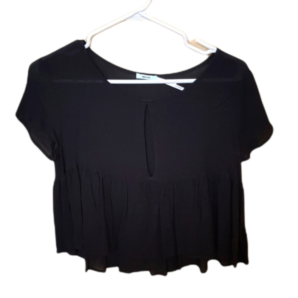 KIMCHI BLUE Black Blouse